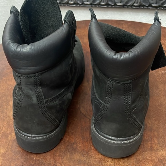 Men’s Timberland 6” Ankle Premium Black Waterproof Leather Boots Size 8M - Picture 8 of 8